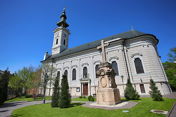 Image showing Cathedral Church of the Holy Great-Martyr George in Novi Sad, Se