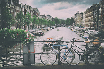 Image showing Amsterdam, Netherlands (vintage photo)