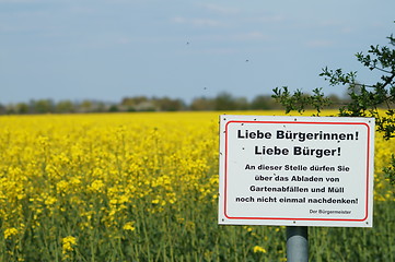 Image showing information sign