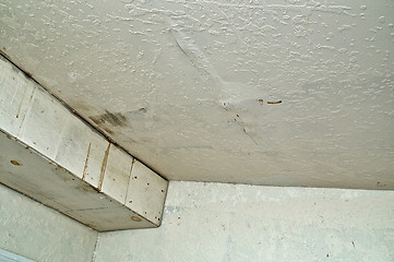 Image showing Ceiling damage from rain water leak