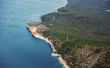 Image showing Croatia aerial view