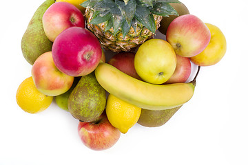 Image showing Pineapple and other fruit