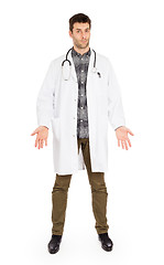 Image showing Male doctor, concept of healthcare and medicine