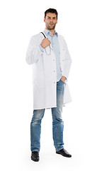 Image showing Male doctor, concept of healthcare and medicine