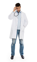 Image showing Male doctor, concept of healthcare and medicine