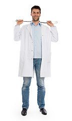 Image showing Male doctor, concept of healthcare and medicine