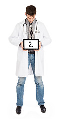 Image showing Doctor holding tablet - Number 2