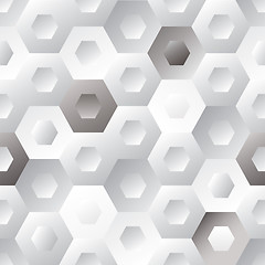 Image showing hexagon seamless background