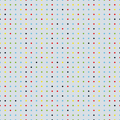 Image showing polka dot seamless background