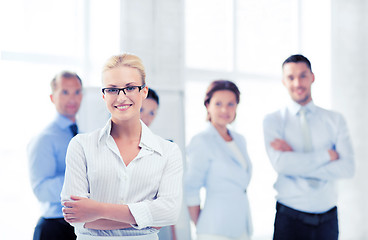 Image showing businesswoman in office