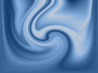 Image showing Blue fluid background