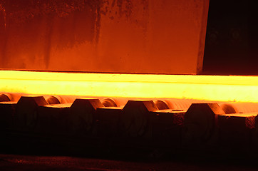 Image showing Industry steel, Hot slab