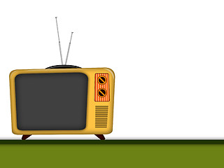 Image showing old television