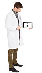 Image showing Doctor holding tablet - Number 2