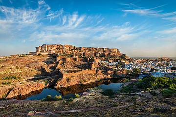 Image showing Mehrangarh Fort, Jodhpur, Rajasthan, India