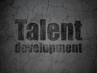 Image showing Studying concept: Talent Development on grunge wall background