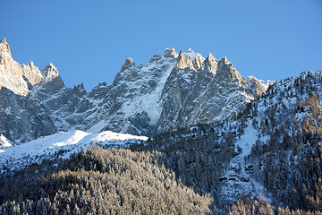 Image showing Chamonix mountains