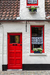Image showing House in Bruges Brugge, Belgium
