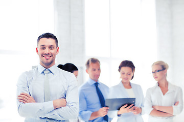 Image showing businessman in office