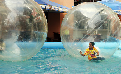 Image showing School holiday fun