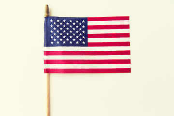 Image showing close up of american flag