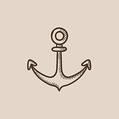 Image showing Anchor sketch icon.