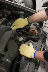 Image showing Repairing automotive body