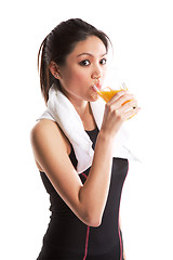 Image showing Healthy asian woman