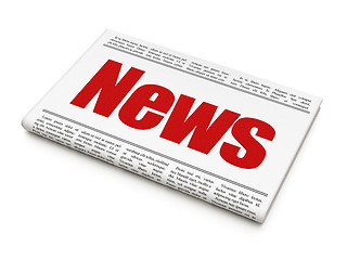 Image showing News concept: newspaper headline News