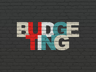 Image showing Business concept: Budgeting on wall background