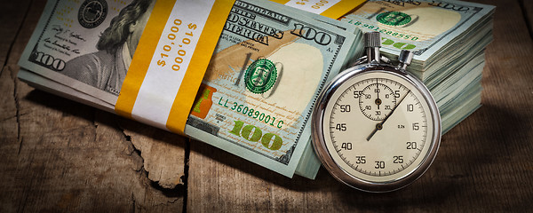 Image showing Time is money