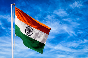 Image showing Indian flag of India