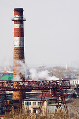 Image showing Plywood combine. Tyumen. Russia