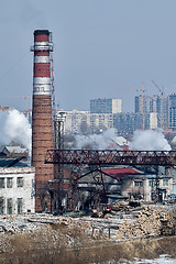 Image showing Plywood combine. Tyumen. Russia