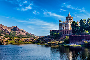 Image showing Jaswanth Thada mausoleum, Jodhpur, Rajasthan, India