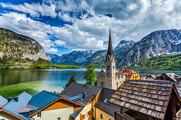 Image showing Hallstatt village, Austria