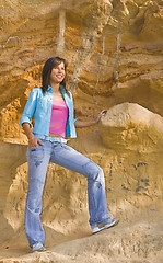 Image showing Woman outdoors