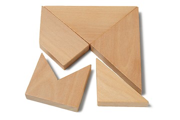 Image showing Wooden puzzle