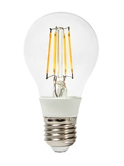 Image showing LED bulb on white