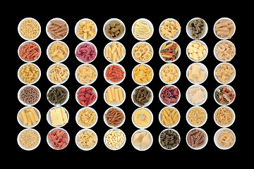 Image showing Italian Dried Pasta Spaghetti Collection