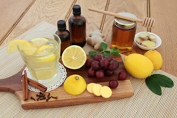 Image showing Cold Remedy Food and Drink