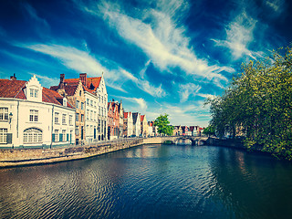 Image showing View of Bruges Brugge, Belgium