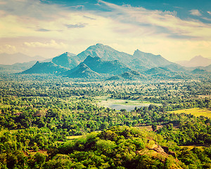 Image showing Sri Lankan landscape 