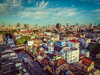 Image showing Bangkok  aerial view