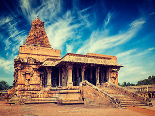 Image showing Brihadishwara Temple, Tanjore