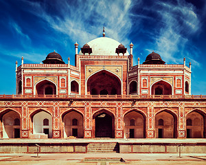 Image showing Humayun\'s Tomb. Delhi, India