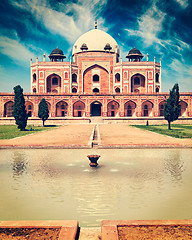 Image showing Humayun\'s Tomb. Delhi, India