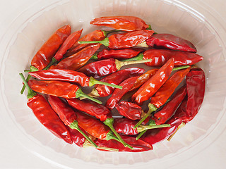 Image showing Hot chili pepper vegetables