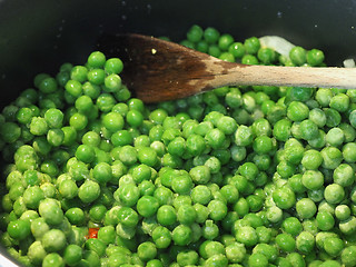 Image showing Frozen Peas vegetables