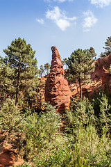 Image showing Roussillon ochres